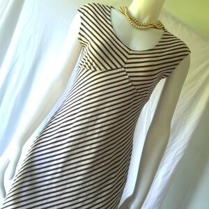Jacob Women's Stretch Striped Sleeveless Dress Size M